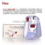 Top Selling DRS 4 in 1 Derma Roller 300+720+1200 Pins Roller Head Microneedle Mezo Roller Guangzhou Beauty Skin Products