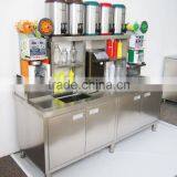 Bubble Tea Counter Design , Stainless Steel Bubble Tea Work Top, Bubble Tea Furniture thumbnail-2