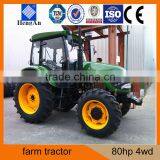 Strong Horsepower 80hp Farm Tractor Exported to Canada thumbnail-1