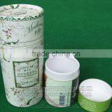 Luxury Customized Printed Round Paper Carton Cosmetic Packaging Tube thumbnail-1