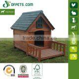 Outdoor Large Wood Dog House thumbnail-1