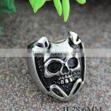 Stainless Steel Custom Design Signet Rings Fashion for Men thumbnail-1