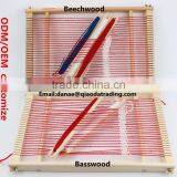 China Factory Customize ODM OEM Knitting Toy Wooden Weaving Loom thumbnail-3