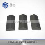 Three Tungsten Carbide Gable Tiles for Welding on Strip thumbnail-2