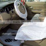 PE Disposable Plastic Car Seat Cover in Roll thumbnail-2