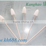 Factory directly sell triangle shape sterile oral swab, foam tipped oral swabs,disposable oral swabs,medical foam
