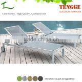 YH-8187 Swimming Pool Side Waterproof Aluminum Net Fabric Lounge Chair