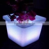 Rechargeable LI Battery Operated PE Plastic LED Flower Pot thumbnail-4
