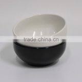Small Ceramic Rice Footed Bowl Wholesale thumbnail-4