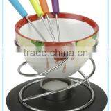 Dinnerware Ceramic Chocolate Fondue Set thumbnail-1