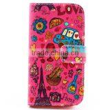 Cute Cartoon PU Leather Flip Book Stand Wallet Cover Case For Samsung Galaxy 9300 thumbnail-1