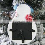 Christmas Snowman Resin Pendant Mini Photo Frame thumbnail-2