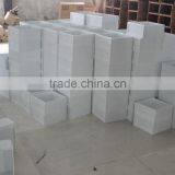 White Three Drawers Wooden Cabinet for Living Room Furnitures thumbnail-6