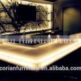 Corianfurniture Translucent Glass Stone Led Lighted Bar Counter thumbnail-1