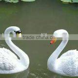 Hard Fiber Glass Reinforced Plastics Garden Decor Swan thumbnail-1