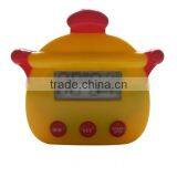 Mini Teapot Shape LCD Digital Plastic Countdown Timer/kitchen Timer thumbnail-1