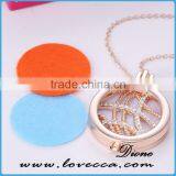 2017 Newest Aroma Perfume Locket Essential Oil Jewelry Aromatherapy Pendant Diffuser Necklace thumbnail-2