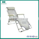 Adjustable aluminium folding recliner chair