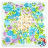 Children Girls Fashion Short Tulle Scarf Tulle Flower Print Hemming Scarf thumbnail-4