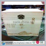 Wood Material and Antique Imitation Style Wooden Tea Bags Box thumbnail-1