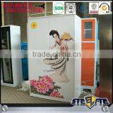 Spraying Decoration 3 Door Metal Wardrobe Godrej Almirah Designs With Price thumbnail-5