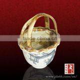 Special Design Excellent Quality Handmade Ceramic Fruit Basket for Home Usage thumbnail-4