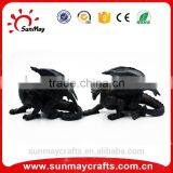 Oem Hot Sale Wholesale Resin European Black Dragon Statue for Sale thumbnail-1