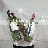 LED RBG Color Changing Large Clear Acrylic Ice Buckets thumbnail-3