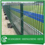 High Rigidity Boundary Security Fencing 2d Panels Decorative Iron Fence