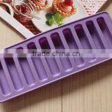 Safe Silicone Ice Cube Tray , Ice Cream Bar Molds thumbnail-4