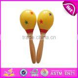 2017 Custom Kids Mini Maracas Wooden Toy Percussion Set W07I058 thumbnail-4