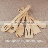 2017 GOOD QUALITY BAMBOO COOKING SETS 6PCS UTENSILS COOKING SETS thumbnail-1