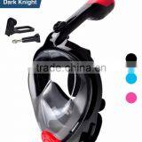 2017 Full Face Snorkel Mask 2.0 New Foldable Full Face Snorkeling Diving Scuba Mask With Detachable GoPro Mount Pivot Arm and Ea thumbnail-2