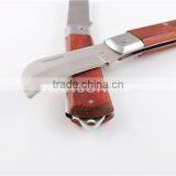 Professional Electrician Knife With Wooden Handle thumbnail-2