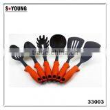 33003 6-Piece Colorful Nylon Material Kitchen Utensil Set, Nylon Kitchen Tools, Custom Kitchen Sets thumbnail-1