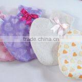 Heart Design Polar Fleece Hot Water Bottle Cover Factory Cheap thumbnail-1