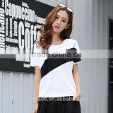 2016 Hot Sale Summer Casual Women t Shirt Custom Fashion Printing t Shirt for Women thumbnail-2