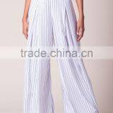 2017 New Arrivals Fashion Striped Women Trousers Pants Designs thumbnail-4