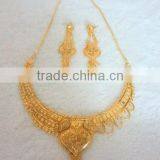 Fancy Micro Gold Plated Necklace and Pendant Sets thumbnail-3