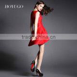 2015 Maxi Dress Women Sleeveless Red Sweet Dress Hot Sexy Women Fashion Without Dress thumbnail-4