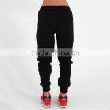 China Suppliers Black Plain Sweat Pants Ladies Jogger Trousers for Women thumbnail-3