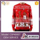 Allover Jacquard Ladies Clothing Lighted Christmas Sweater thumbnail-1