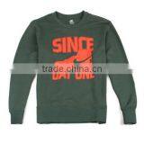 Classic Crewneck Mens Custom Wholesale Knitted Print Sweatshirt Hoodies thumbnail-1