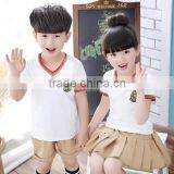 Custom OEM Design New Style Kids Khaki Shorts School Uniforms in Public Schools thumbnail-1