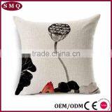 Chinese Lotus Sofa Back Cushion Case Covers thumbnail-5