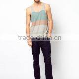 Racer Back Stripe Tank Top thumbnail-4