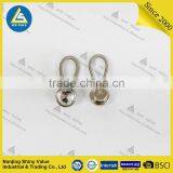 10mm Diameter Professional Metal Button Shirt Extenders With Spring and Pure White Diamond Studded thumbnail-4