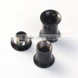 6mm Stainless Steel Ear Stretcher Expander Bobbin Black Expanders Ear Piercing thumbnail-3