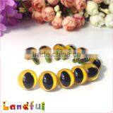 15mm Handmade Stuffed Animal Toys Yellow Cat Plastic Safety Eyes thumbnail-2