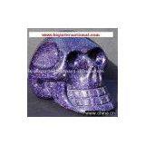 Gemstone Human Skull Carving thumbnail-1